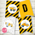 Kit Imprimible Digital de Construcción, con ilustraciones de máquinas de construcción en colores amarillo y negro. Cumpleaños tarjeta invitacion digital camiones construccion excavadora grua