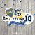Kit imprimible Futbol Boca cumpleaños cake topper adorno torta invitacion digital tarjeta