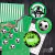 Kit imprimible Futbol Verde en internet