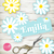 Kit imprimible flores margaritas celeste invitacion digital cumpleaños bautismo comunion daisies party printable imprimible