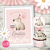 Kit imprimible capybara carpincho margaritas niña rosa pastel, tarjeta capybara, invitacion capybara, invitacion digital, adorno torta, cake topper capybara