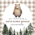 Kit imprimible osito bosque acuarela tarjeta cumpleaños invitacion digital cake topper oso