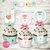 Kit imprimible llama party rosa llamita llamitas invitacion digital cumpleaños