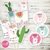 Kit imprimible llama party rosa llamita llamitas invitacion digital cumpleaños
