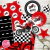 Kit Imprimible Moto GP motocross cumpleaños ducati printable party birthday invitation cake topper rally adorno torta
