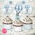 Kit imprimible panda viajero globo aerostático personalizado cumpleaños bautismo bautizo baby shower niño varón nene fiestas infantiles deco diy