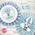 Kit imprimible panda viajero globo aerostático personalizado cumpleaños bautismo bautizo baby shower niño varón nene fiestas infantiles deco diy