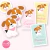 Kit imprimible perrita pastel rosa flores perritos cachorros beagle invitacion digital cumpleaños deco fiesta party printable puppy decor