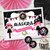 Kit imprimible pirata rosa nena personalizado invitación tarjeta cumpleaños