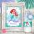 Kit Imprimible sirenita princesa ariel disney invitacion digital deco fiesta cumpleaños mermaid party printable birthday ariel princess