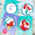 Kit Imprimible sirenita princesa ariel disney invitacion digital deco fiesta cumpleaños mermaid party printable birthday ariel princess