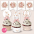 Kit imprimible unicornio reino boho princesa acuarela tarjeta invitacion digital cake topper