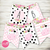Imagen de Kit Imprimible vaca Lola granja flores shabby rosa 2