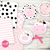Kit Imprimible vaca Lola granja flores shabby rosa 2 en internet