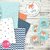 Kit imprimible personalizado zorrito tribal aqua invitación digital boho bosque