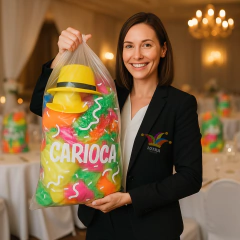 Imagen de Kit 12 Bolsas Cotillon Gigantes Para Carnaval Carioca Fiesta