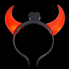 Vincha Diablita Led Diabla x unidad - Cotillon 10Tra