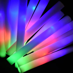 10 Rompecocos Led Barras Goma Espuma Cotillon Luminoso Vara AP70x10 en internet