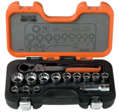 Set Juego Bocallaves y Llaves Bahco S140T