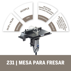 Mesa Fresadora Dremel 231 - comprar online