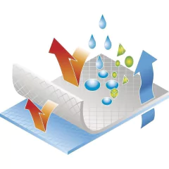 Mameluco Con Capucha Deltaplus Descartable Color blanco - comprar online