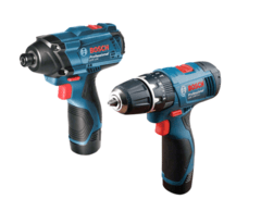 KIT ATORNILLADOR Y LLAVE IMPACTO 12 V BOSCH GDR 120-LI +GSB 1200-2-LI - comprar online