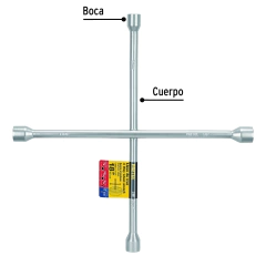 Llave Cruz Pretul Galvanizada 18" - comprar online