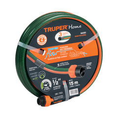Manguera Truper 1/2" Reforzada 3 Capas 15 Mts 16051