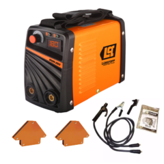 SOLDADORA INVERTER LUSQTOFF MEGAIRON-250 + 2 ESCUADRAS MAGNETICAS