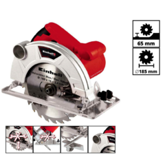SIERRA CIRCULAR EINHELL TC-CS1300 7.1/4" 185MM 1300W - comprar online