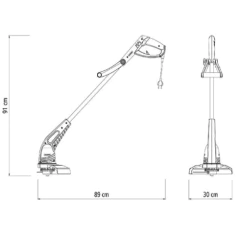 Bordeadora Eléctrica Tramontina AP1500T -1500 W - comprar online