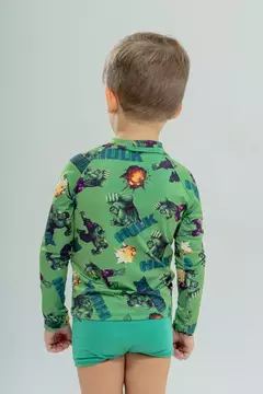Conjunto de Proteção UV fator 50 - Hulk na internet
