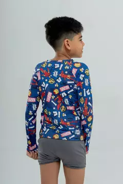 Conjunto de Proteção UV fator 50 - homem de ferro na internet
