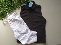Camisa regata machão- Preta - www.domjuju.com.br - Moda Masculina Infantil