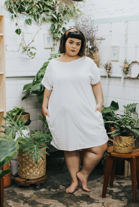 VESTIDO DRAPEADO CURTO - comprar online