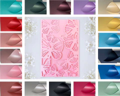 Envelopes para Convites Jardim Encantado em Papel Perolado