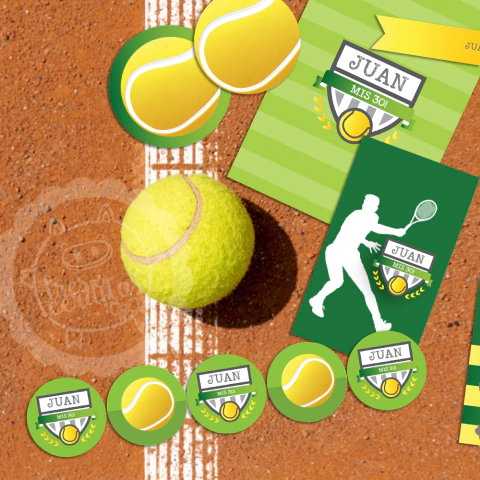 KIT IMPRIMIBLE Tenis