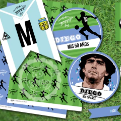 Kit imprimible Maradona - buy online