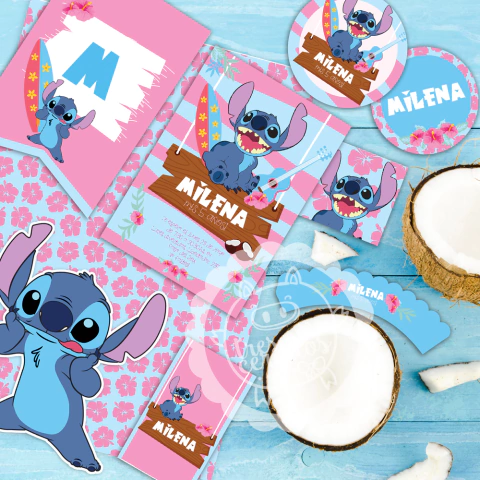 KIT IMPRIMIBLE STITCH DISNEY
