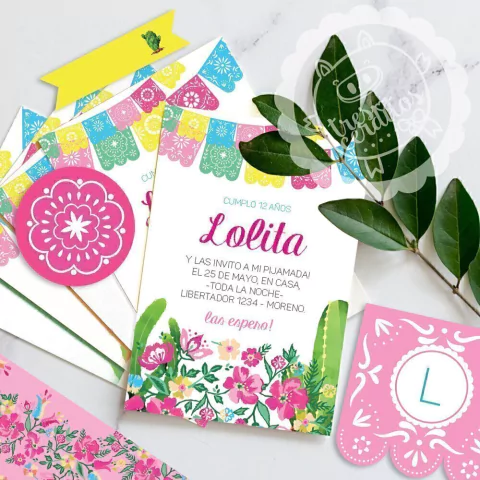 KIT IMPRIMIBLE VIVA MEXICO