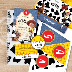Kit imprimible Jessie Toy Story