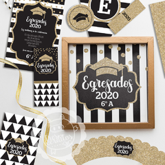 KIT IMPRIMIBLE EGRESADOS