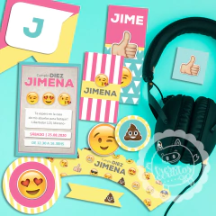 KIT IMPRIMIBLE EMOJIS