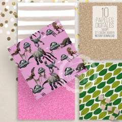 Jurassic World II Papeles digitales