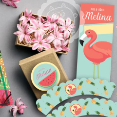 Kit imprimible Tropical - comprar online