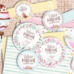 KIT IMPRIMIBLE PASCUAS II - comprar online
