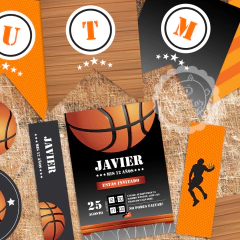 KIT IMPRIMIBLE Basquetball - comprar online