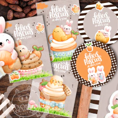 KIT IMPRIMIBLE PASCUAS III - comprar online