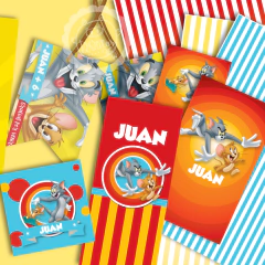 Kit imprimible Tom y Jerry en internet
