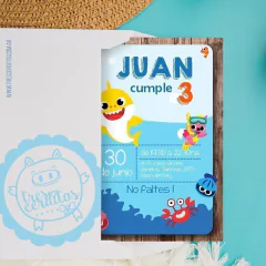 KIT IMPRIMIBLE BABY SHARK